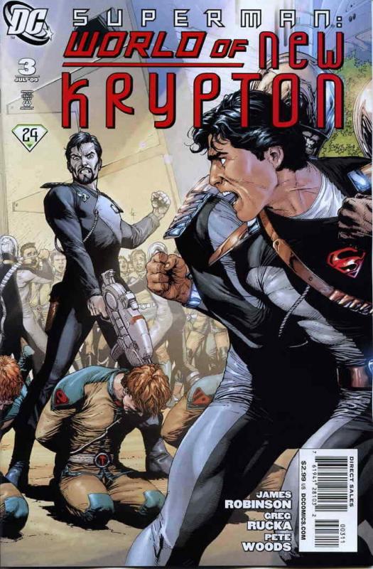 Superman: World of New Krypton #3 VF/NM; DC | save on shipping - details inside