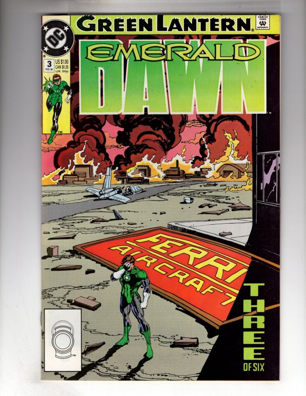 Green Lantern: Emerald Dawn #3 (1990)    / EBI#3