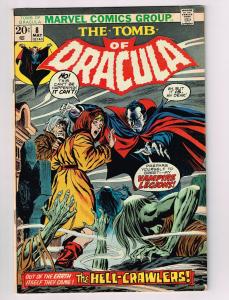 Tomb Of Dracula # 8 VF Marvel Comic Book Vampire Canning PEDIGREE Collection D16