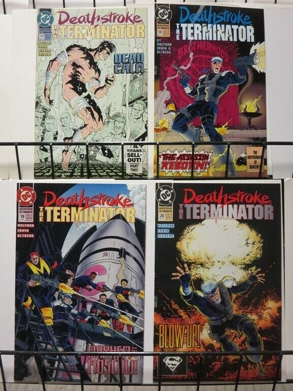 DEATHSTROKE THE TERMINATOR (1991)17-20 Nuclear Winter