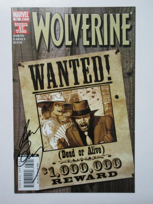 Wolverine (Marvel v3 2008) #63 Get Mystique! in Baghdad Signed by Ron Garney