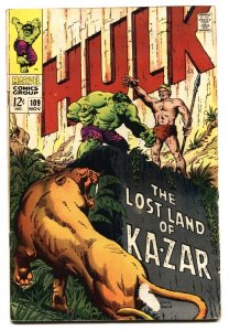 Incredible Hulk #109  1968 - Marvel  -VG- - Comic Book