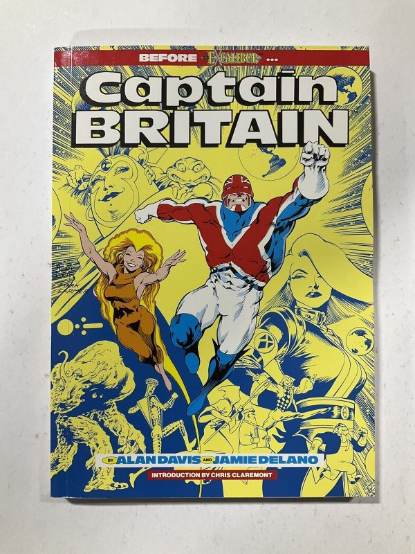 Captain Britain Before Excaliber Davis Delano NM TPB SC Marvel 