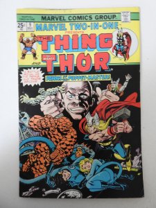 Marvel Two-in-One #9 (1975) VG- Condition!