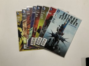 Batman Superman 1-8 Lot run set near mint nm Dc Comics