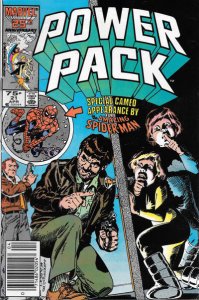 Power Pack #21 (Newsstand) VG ; Marvel | low grade comic Spider-Man