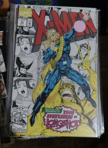 X MEN # 10 1992 marvel disney Jim  lee  RETUN OF LONGSHOT MOJO DAZZLER