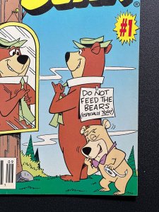 Yogi Bear #1 [Lot of 3 bks]  (1977) 1 App of Yogi in Marvel - Newsstand - VF