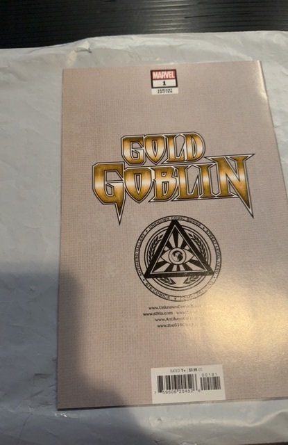 Gold Goblin #1 Alan Quah Virgin Variant Unknown Comics