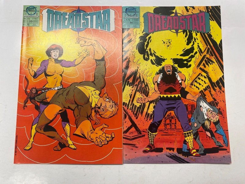 4 Dreadstar FIRST comic books #33 34 35 36 41 KM13