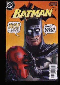 Batman #638 NM+ 9.6 Robin Revealed as Red Hood!