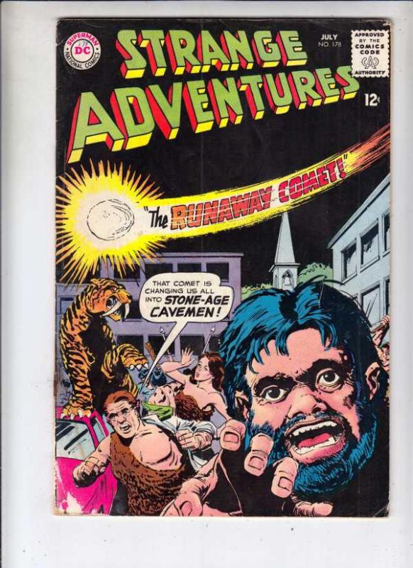 Strange Adventures #178 (Jul-65) VG Affordable-Grade Star Hawkins