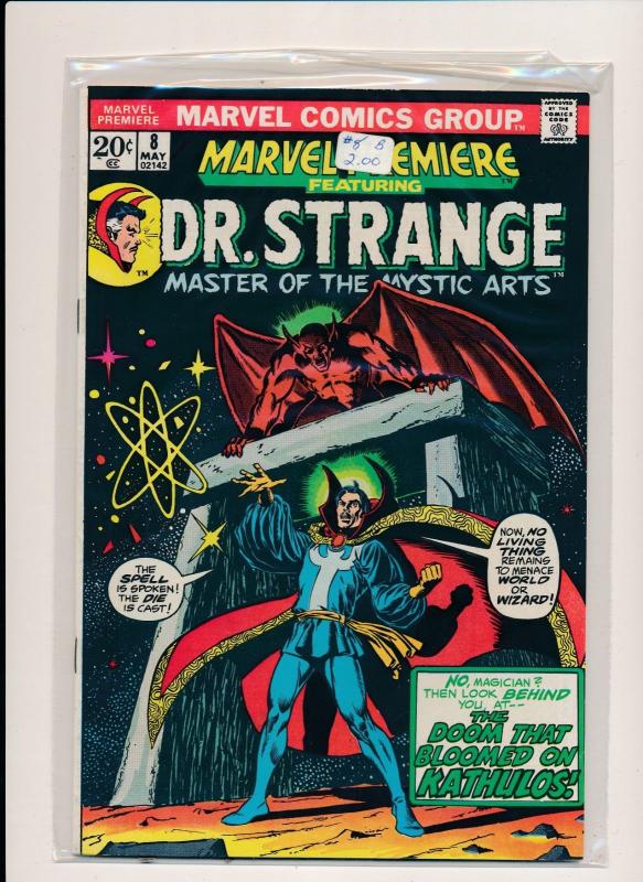 MARVEL DR. STRANGE and KATHULOS #8  FINE/VERY FINE (HX691)