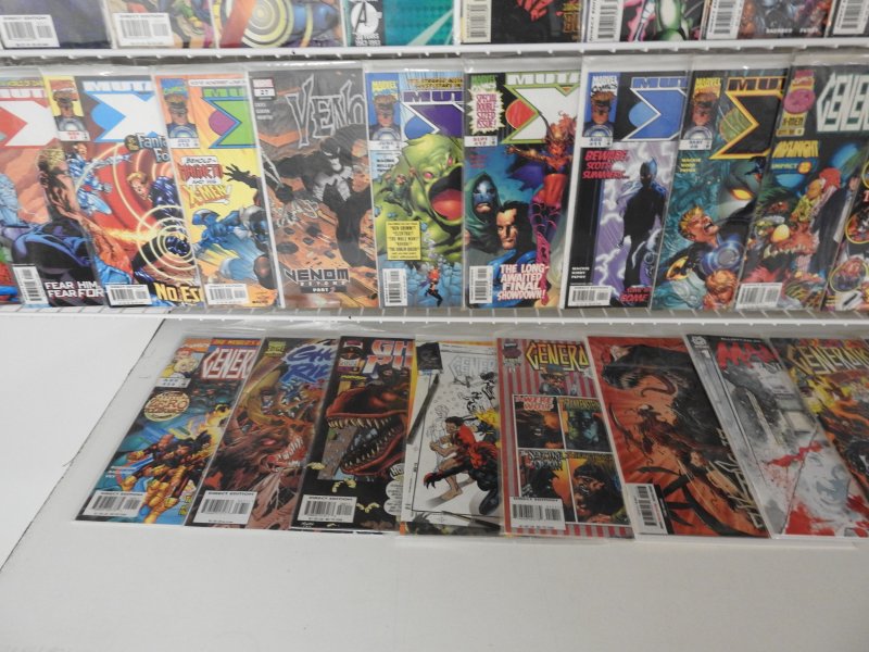 Huge Lot 130+ Comics W/ Venom, Ghost Rider, Namor+ Avg VF Condition!