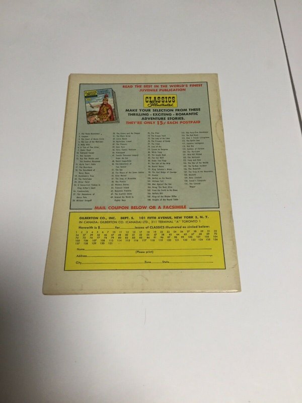 Classics Illustrated Comic Book #97 July 1952 King Solomon's Mines Fn Fine 6.0