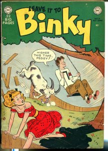 Leave It To Binky #14 1950-DC-wacky cover-teen humor-VG+