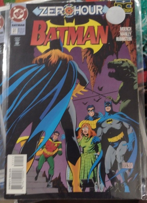 Batman # 511  1994,   zero hour batgirl  barbara gordon oracle