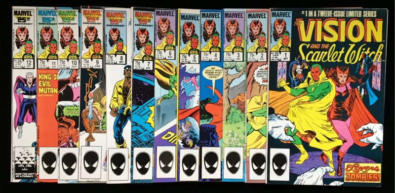 Vision & Scarlet Witch 1-12: Complete 1986 Mini-Series.  2020 TV Series-Disney+