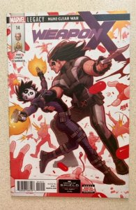 Weapon X #14 (2018) Greg Pak Story Yildiray Cinar Art David Nakayama Cover