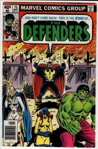 The Defenders #75 (1979) The Defenders