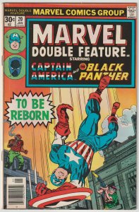 Marvel Double Feature #20 (Jan 1977, Marvel) NM (9.4) Capt America/Black Panther