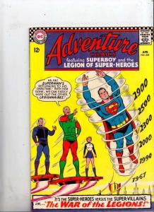 Adventure Comics #355 (Apr-67) VF High-Grade The Adult Legion of Super-Heroes...