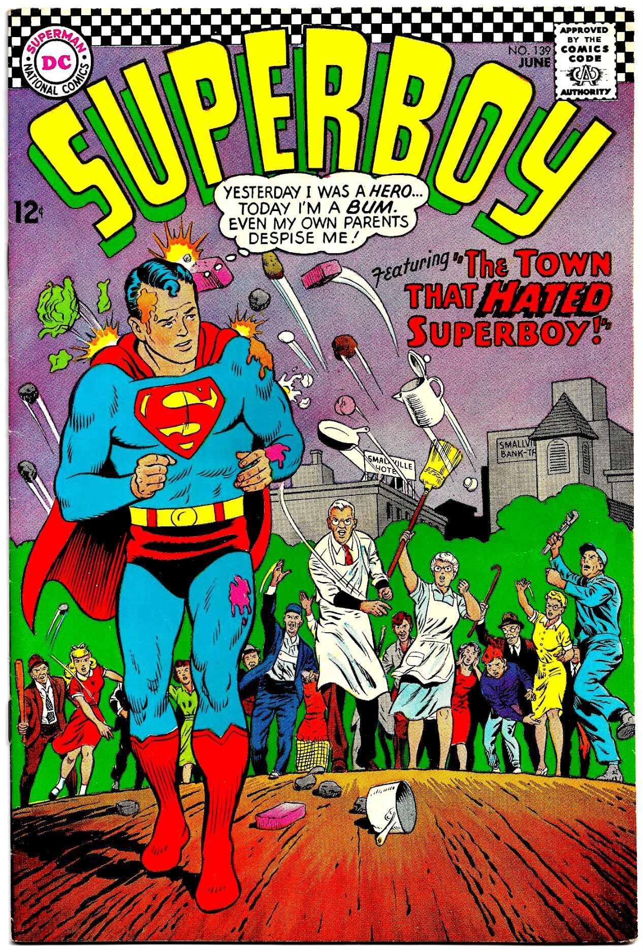 SUPERBOY #139 (June1967) 9.0 VF/NM George Papp Art Lex Luthor with HAIR! |  Comic Books - Silver Age, DC Comics, Superboy, Superhero