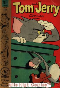 TOM AND JERRY (1948 Series)  (DELL) #114 Good Comics Book