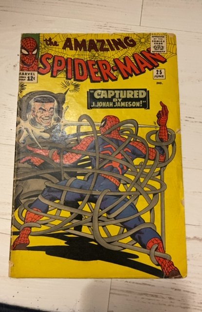 The Amazing Spider-Man #25 (1965)captured by jj Jameson  see description