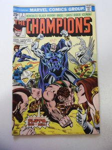 The Champions #2 (1976) FN+ Condition ink fc