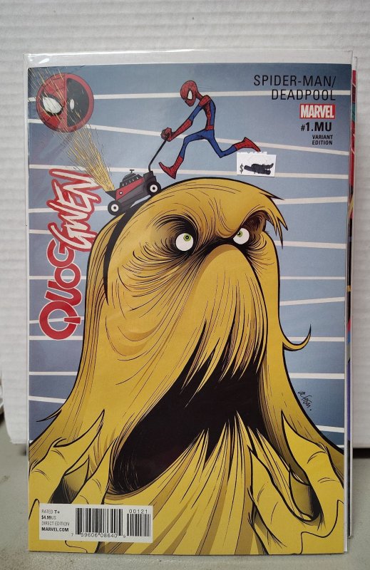 Spider-Man/Deadpool #1.MU Variant - Gwenster - Gustavo Duarte  (2017). H36