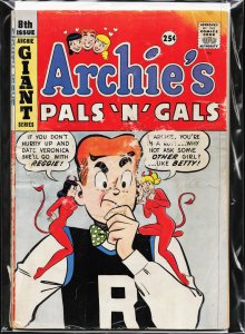 Archie's Pals 'N' Gals #8 (1959) Veronica Lodge