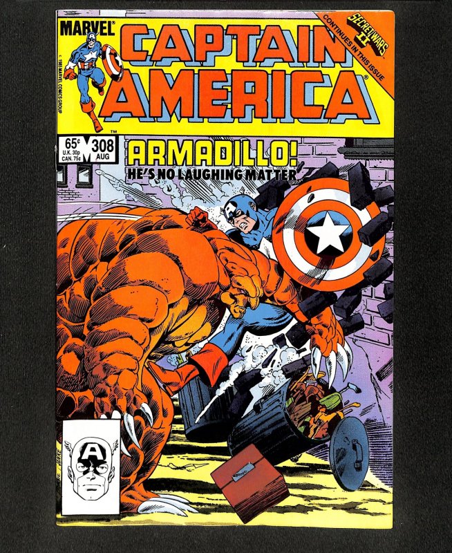 Captain America #308