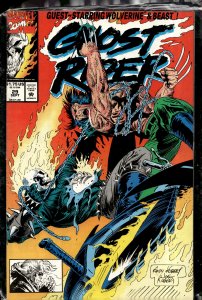 Ghost Rider #29 Newsstand Edition (1992) Ghost Rider