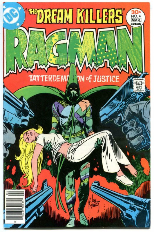 RAGMAN #4, VF+, Redondo, Joe Kubert, 1976, Drug use story, more Bronze in store