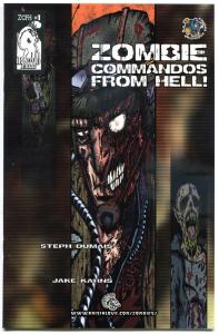 ZOMBIE COMMANDOS from HELL #1, VF/NM, Undead, 2001, more Horror in store