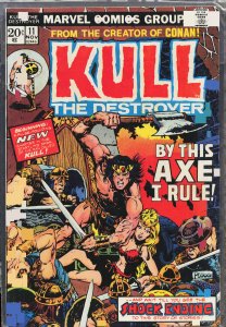 Kull the Destroyer #11 (1973) Kull