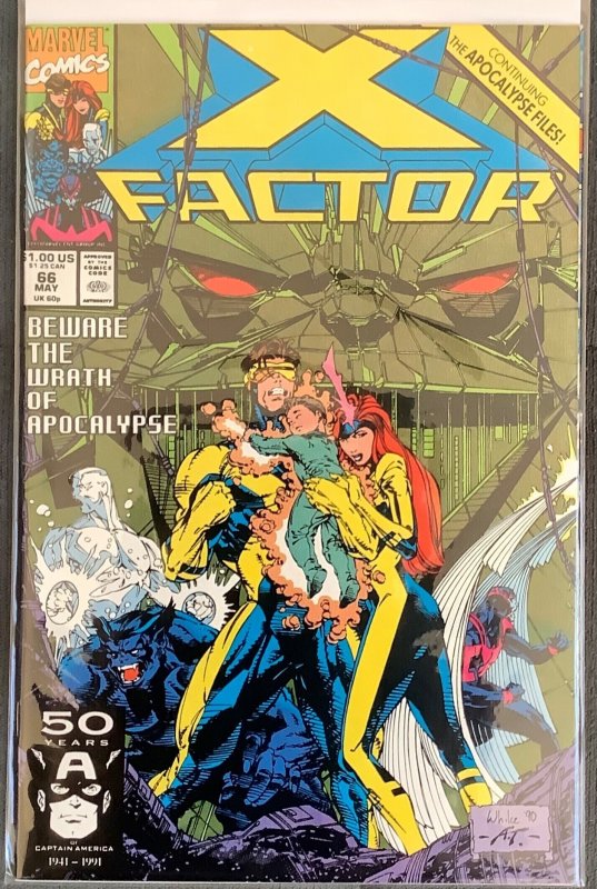 X-Factor #66 Direct Edition (1991, Marvel) NM/MT