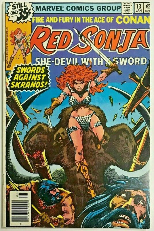 RED SONJA#13 VG/FN 1979 MARVEL BRONZE AGE COMICS