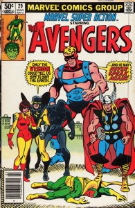 Marvel Super Action #29 (1981) The Avengers