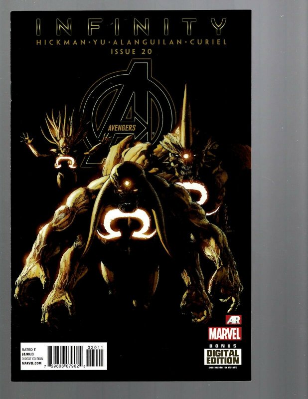 12 Marvel Comics Avengers #13 14 15 16 17 18 19 20 21 22 24 25 J446 