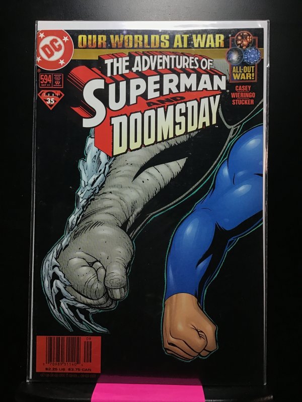 Adventures of Superman #594 Newsstand Edition (2001)