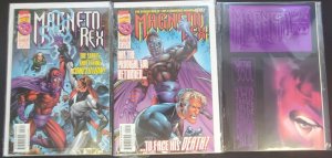 3PC MAGNETO LOT (8.0) MAGNETO #0 MAGNETO REX #2,3!! 1999