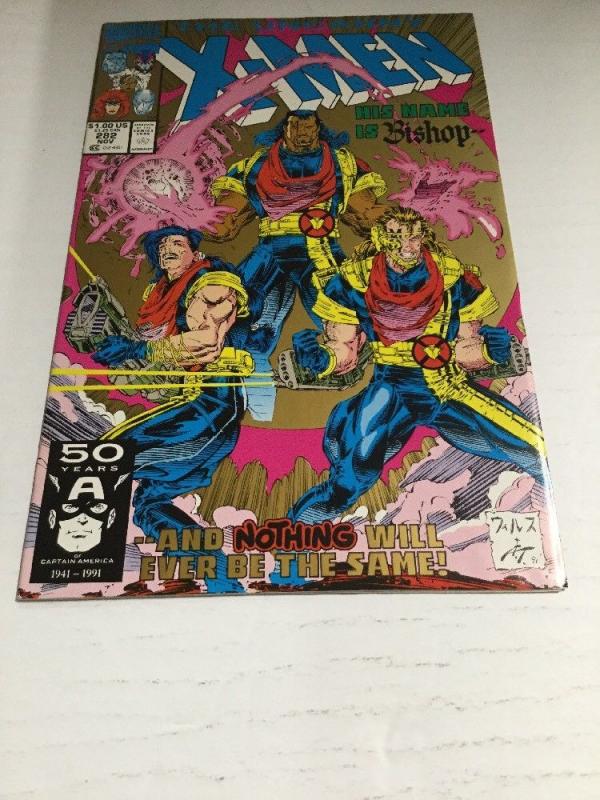 Uncanny X-Men 282 NM Near Mint Gold 2nd Second Print First Appearance Of Bishop