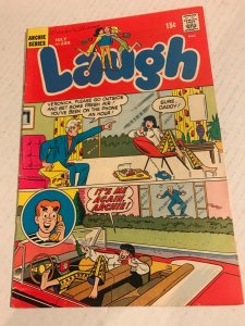 Laugh #220 : Archie 7/69 VG/FN; early tech car phone cover