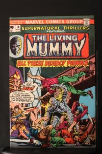 Supernatural Thrillers #14 (1975) High-Grade VF/NM Living Mummy Wythville CERT!