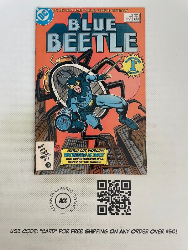 Blue Beetle # 1 NM DC Comic Book 1st Appearance Super-Hero Key 1986 16 J234