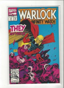 High Grade WARLOCK AND THE INFINITY WATCH 1st 1-8 Lot  Thanos Gamora NM