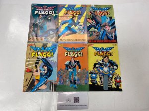 6 American Flagg! #29 32 34 36 42 44 FIRST comic book 56 KM41