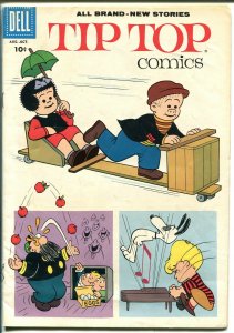 Tip Top #214 1958-Dell-Peanuts-Charles Schulz-Nancy-Capt & The Kids-FN/VF 
